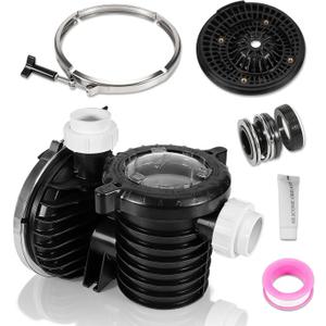 17307-0110S Pool Pump Tank Body Assembly Kit Compatible with Pentair Sta-Rite IntelliPro, Max-E-Pro Series, Includes V-Clamp, Seal Plate Kit & 2-Inch Union, Pool And Spa Inground Pump