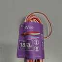 Southwire 18/2 Red/White Bell Wire - Reliable Door Bell Accessory - Flexible Stranded Copper Wire - UV Resistant Wire for Indoor & Outdoor Low Voltage Use - 50'