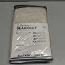 100% Blackout Shield Linen Blackout Curtains for Bedroom 90 Inches Long, Back Tab/Rod Pocket Living Room Drapes, Thermal Insulated Blackout Curtains 2 Panels Set, 50" W x 90" L, Oatmeal