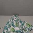 Toddler Vintage Floral Girls Dress Baby Backless Sundress Sleeveless Matching Outfits 5-6Y (Green-leaves)