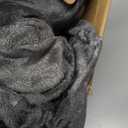 Cozy Bliss Faux Fur Throw Blanket for Couch, Fuzzy Soft Plush Thick Bubble Blanket for Sofa Bedroom Living Room,50 * 60 Inches Dark Grey