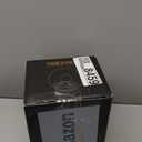 BAYKA French Press Coffee Tea Maker Small, Heat Resistant Thickened Borosilicate Glass Stainless Steel Single Serve Brewer, Cold Brew Cafetera Teapot, 21 Ounce 0.6 Liter,Copper