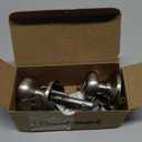 NCSEN Brushed Nickel Door Knobs Interior,Bath & Bed Privacy Door Knob, Keyless Door Lock Round Doorknobs