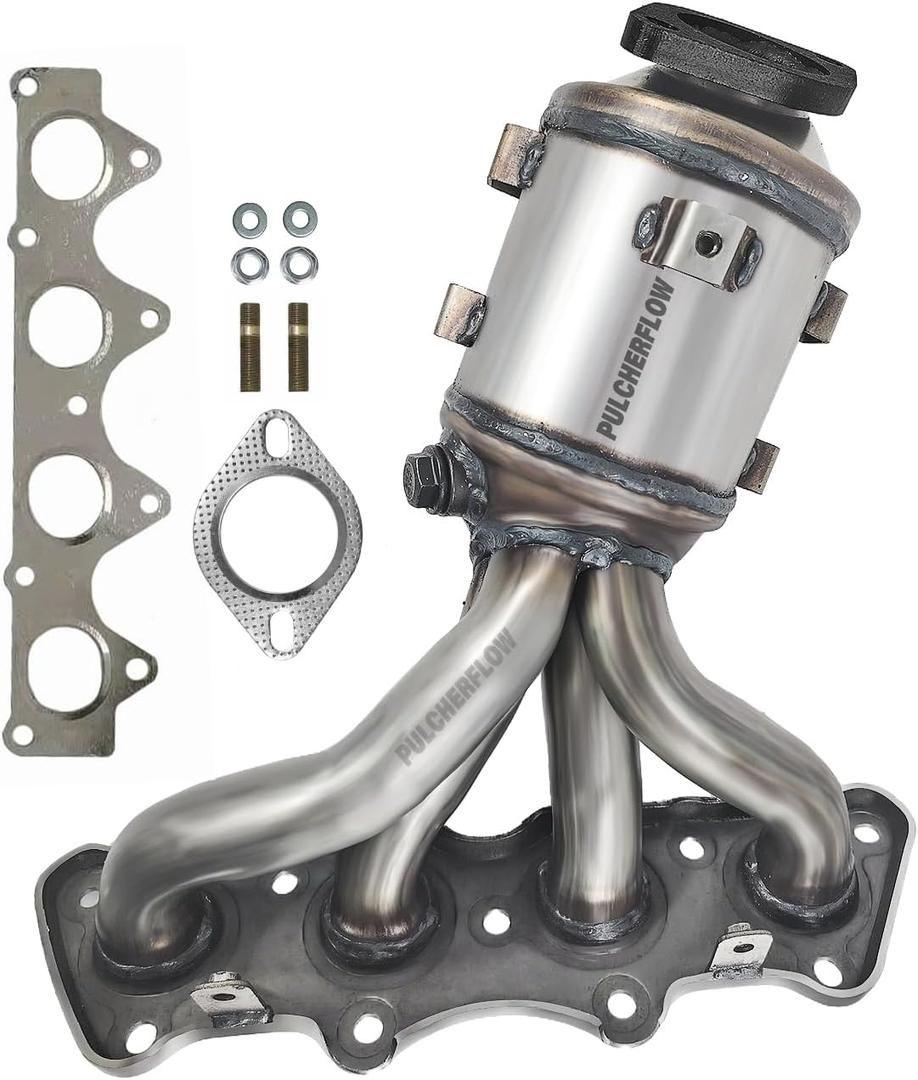 Catalytic Converter Compatible with Hyundai Accent 1.6L 2012 2013 2014 2015 2016 2017, Kia Rio 1.6L 2012-2014, Soul 1.6L 2012-2016 High Performance (EPA Compliant) (Accent 2012-2017)