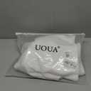 UOUA Mens 2 Piece Sweatsuits Set Long Sleeve Sweatshirt Jogging Sweatpants Tracksuits Outfits, L