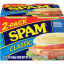 2 x SPAM Classic, 12 Ounce Can (2 Pack), Fully Cooked Pork, 0g Trans Fat, Low Carb, Keto-Friendly, Gluten Free, Easy Open SPAM Canned Meat, for Sandwiches & Breakfast