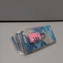 Zarker XD25 3-Digit Combination Small Mini Padlock, Pink, 1-Pack,Set of 3
