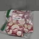 JOYIN 6 PCs Fabric Gift Bags Red Elegant Color with 3 Sizes for Each Season, holiday present Giving, Holiday Presents Dcor, Giant Gifts Decorations.