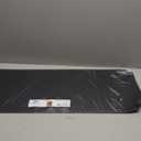 Shelf Liners for Wire Shelf System: Set of 4 in Graphite: 14 x 36 inch: Plastic Wire Shelving Shelf Mats