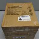 Three Bowls with Rotating Ball Flowing Tabletop Fountain Home Décor Indoor/Outdoor Decor Waterfall Sound Zen Mini Fountain Warm Led Light Pebbles Stone(23114)