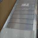 4FT Portable Wheelchair Ramp, Non-Slip Aluminum Folding Handicap Ramp, 800 LBS Capacity Door Threshold Ramps for Home Steps, Scooter Ramps for Car, Doorways, Curbs, Stairs, Cart, Wheel Chair Ramp Step