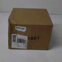 RRQ 10 Inch Solid Polyurethane Tire 4.10/3.50-4 Tire, 10" Flat Free Wheels with 5/8" Bearings, 2.2" Offset Hub for Garden Cart, Hand Truck, Lawn Cart, Mower (2 Pack)