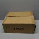 SNSLXH 5 Pack Stackable Closet Storage Basket, Multifunctional & Foldable Closet Organizer for Bathroom Kitchen Laundry Room Wardrobe Storage, Space-Saving Clothes Storage Drawer Organizer, White