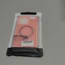 Magnetic Ring Stand Case for iPhone 14 Pro Max - 120° rotatable Stand, N52 Magnet, Non-Slip, Matt Transparent Back, Easy to Clean, Shockproof, Military Standard Drop Protection (Pink)