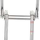 3-Step Boat Ladder, 316 Stainless Steel Telescoping Dock Ladder