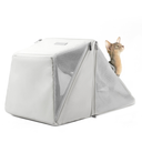 Cyber Pet Carrier, 13.5"L x 8.7"W x 14.5",H,  Grey