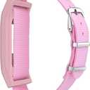 C2D JOY Nylon Strap Compatible with Garmin Vivofit Jr. 3 Bands Watch Sport Hoop&Loop Wristband - Pink