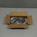 QNCZ 2" Caster Wheels, Casters Set of 4 Heavy Duty but Silent, Excellent Locking Casters with Polyurethane (PU) Wheels, Swivel Plate Castor Wheels for Cart, Furniture, Workbench