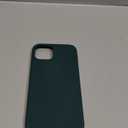 ORNARTO Compatible with iPhone 13 Case 6.1, Slim Liquid Silicone 3 Layers Full Covered Soft Gel Rubber Phone Case Protective Cover 6.1 Inch-Olive Green