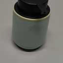 BosilunLife Hand Soap Dispenser - Ceramic Dish Soap Dispenser for Bathroom 12ounce Refillable Liquid Hand Wash Dispenser for Essential Oil, Lotion Soap, Light Green