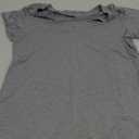 Beluring Womens Summer Tops Deep V Neck Long/Short Sleeve Shirt Loose Casual Tee T-Shirt, Medium, Gray