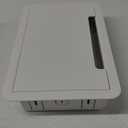 Legrand 9 Inch In-Wall Enclosure for TVs and Media Devices - Dual Purpose Electrical and Storage Box, White, Recessed Mount