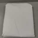 Linteum Textile Percale Flat Bed Sheets - 1 Pack, 108x110 Inches - King White Cotton Blended Top Sheet 200 Thread Count, Shrinkage & Fade Resistant - Ideal for Hotel, Motel & Rental Properties