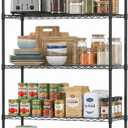 FDW | 5-Tier Wire Shelf | 36" x 14" x 72" | Black
Storage Shelves with Adjustable Racks, Holds upto 1250 lbs | Rust-Resistant, No-Tool Assembly | For Home, Garage