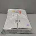 Aluf Plastics High Density Trash Bags, 10 Gallon, 1000 Count, 6 Micron (eq), 24" x 24", Clear, for Bathroom, Office, Industrial, Commercial, Janitorial, Municipal, Recycling, Clear