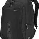 Targus Spruce EcoSmart Travel Laptop Backpack for 17 inch Laptops, TSA-Friendly Carry On Backpack Laptop Bag for Work and Travel, Black (TBB019US)