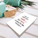 2 x Sweet Valentine's Day Card, Romantic Just Because Card, Love Quotes Gift for Husband Wife, I Love It When I'm the Reason