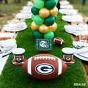 GLOBREEN Artificial Grass Table Runner 60 Inches - Green Fake Grass Football Golf Party Easter Decor Table Centerpiece for Birthday Wedding Alice in Wonderland