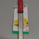 Culinary Fresh Lemon Zester & Cheese Grater with Razor Sharp Stainless Steel Blade: 1 Pack