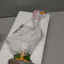 TUEVAK Goose Garden Statue for Outside: 12'' Funny Goose Yard Decorations for Outdoor Lawn Patio Porch Housewarming Birthday Gifts for Women (Goose)