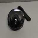 QingSong Full Face Snorkel Mask for Adults, Snorkeling Gear with Camera Mount, 180 Degree Panoramic View Snorkel Set Anti-Fog Anti-Leak (Large-X-Large, Black)