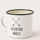BLUE RIDGE MOUNTAIN CAMPER MUG CANDLE Vanilla Wild Honey 12 OZ