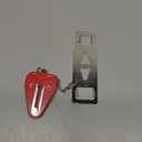 Portable Door Lock & Door Stop Alarm Set, Dual Protection Home Security Door Kit, Travel Hotel Lock Devices Pocket Self Defensey Tools for Traveling Hotel Home Apartment,Red