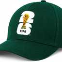 2026 FIFA World Cup Baseball Cap, Breathable Comfortable Unisex Soccer Hat for Stadium, Game Day, Watch Party, Outdoor Sports and Daily Wear. Green