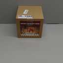 Lulu Home Set of 3 Christmas Lighted Gift Boxes, Pre-lit 140 LEDs Light Up Boxes with Red Bows, Plug-in Lighted Xmas Boxes with Timer for Christmas Trees Holiday Display Party Indoor Yard Lawn Decors (Colorful-Strips)