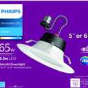 Philips 8.5-Watt (65-Watt) Retrofit Downlight LED Daylight Light Bulb 1 count