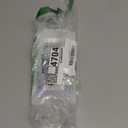 KERZZIL Elegent Pearl Pattern Compatible with iPhone 15 Pro Rectangle Edge Case, Slim Soft TPU Silicone Protective Bumper Cases Cover(Purple Pearl,15 Pro)