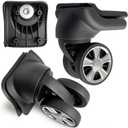 NUOZE Duel Spinner Luggage Wheels Replacement for Suitcase, Wheels Parts Roller Suitcase Tourister Travel Trunk Caster Luggage Replacement Kit (H330-2Pcs)