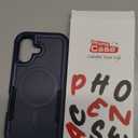 Magnetic for iPhone 17 Case Military-Grade Dual-Layer Shockproof, Heavy Duty Rugged Protection Phone Case [Fit for MagSafe] Anti-Fingerprint Anti-Scratch for iPhone17 Cover 6.3", Blue