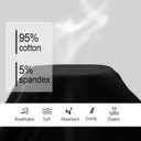 JojoQueen Period Underwear for Women Menstrual Panties Cotton Postpartum Easy Clean Teens Brief (M)