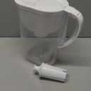 Brita Large Water Filter Pitcher for Tap and Drinking Water, Includes 1 Standard Filter, BPA-Free, Lasts Two Months, 10-Cup Capacity, Bright White