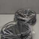 SKEJAO Flush Mount Ceiling Light Fixture,Black 2-Light Hallway Light Fixtures Ceiling,Light Fixtures Ceiling Mount for Farmhouse,Kitchen,Hall,Bedroom,Bathroom (2 Pack) (10.63inch)