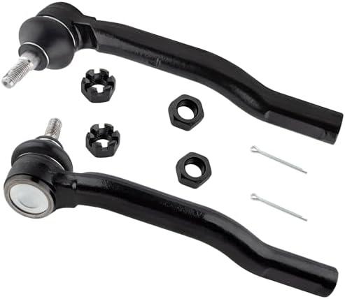 YMAUGP Front Outer Tie Rod End Right Passenger Left Driver ES800249 ES800248 Suspension Kit for Nissan Cube 2009-2014,for Versa 2007-2011,for Nissan Versa 2012 (1.8L Hatchback Models)