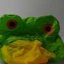 Camlinbo Halloween Inflatable Frog Handstand Costume Funny Full Body Blows Up Costume for Adult Halloween Cosplay Costume One Size