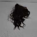 NAYOO Long Brown Wavy Wig for Women 26 Inch Middle Part Curly Wavy Wig Natural Looking Synthetic Heat Resistant Fiber for Daily Party (Brown with Highlights)