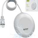 200W Bird Bath Heater for Outdoors in Winter, RIFNY Birdbath Deicer Water Heater Submersible for Bird Chicken Drinking with Thermostatically Control and Auto Shut-Off, Full-Covered Aluminum, 10FT Cord